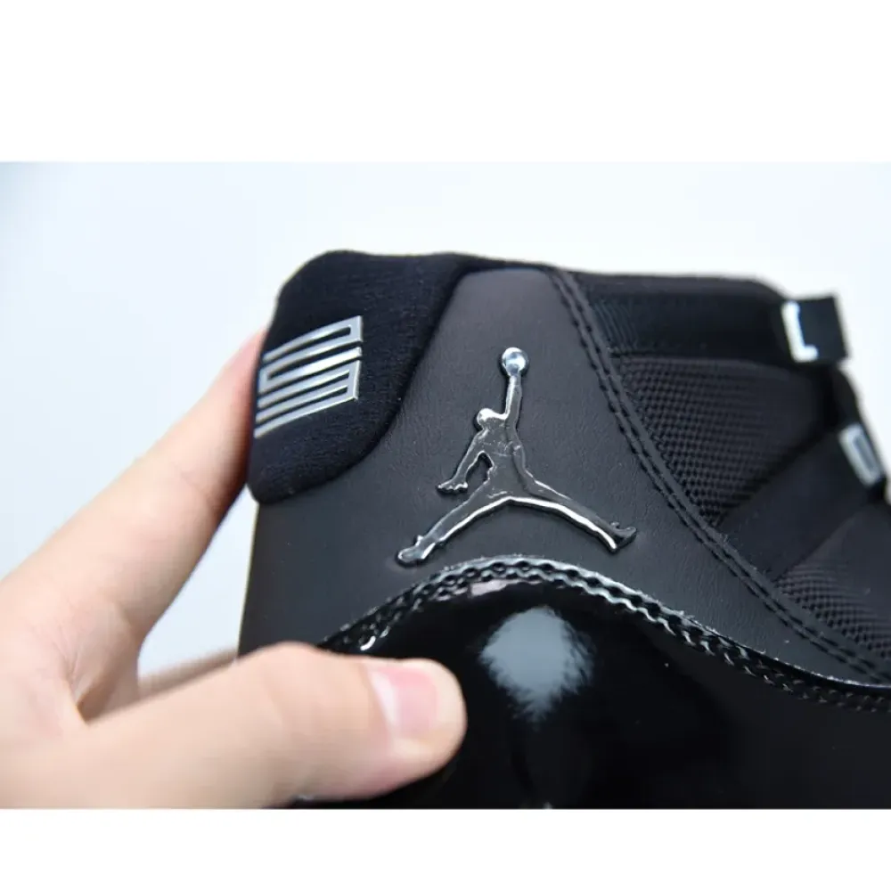 Air Jordan 11 “Jubilee” Black/Clear-White-Metallic Silver CT8012-011