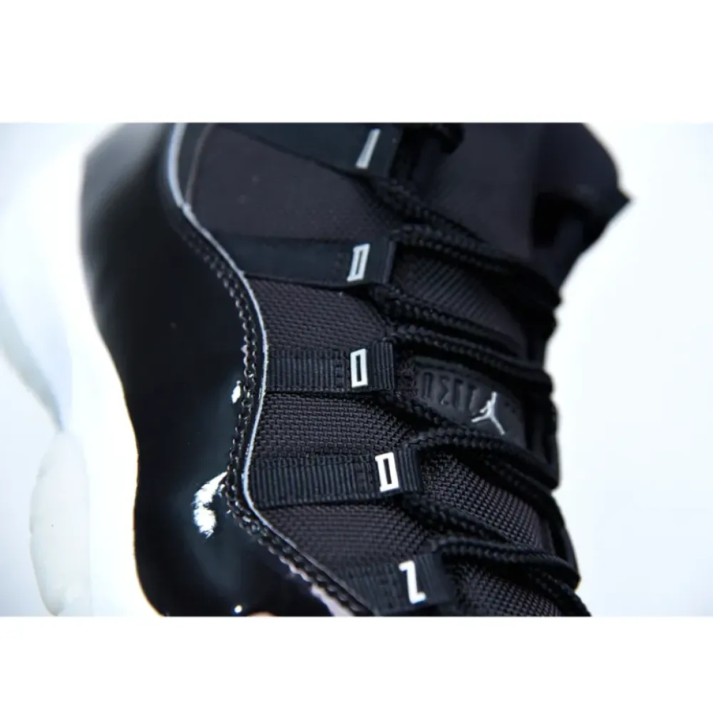 Air Jordan 11 “Jubilee” Black/Clear-White-Metallic Silver CT8012-011