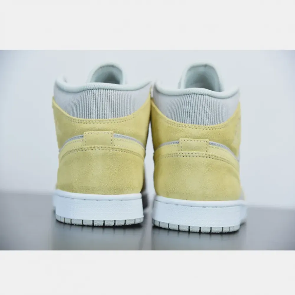 Air Jordan 1 Mid Mixed Textures Yellow DA4666-001