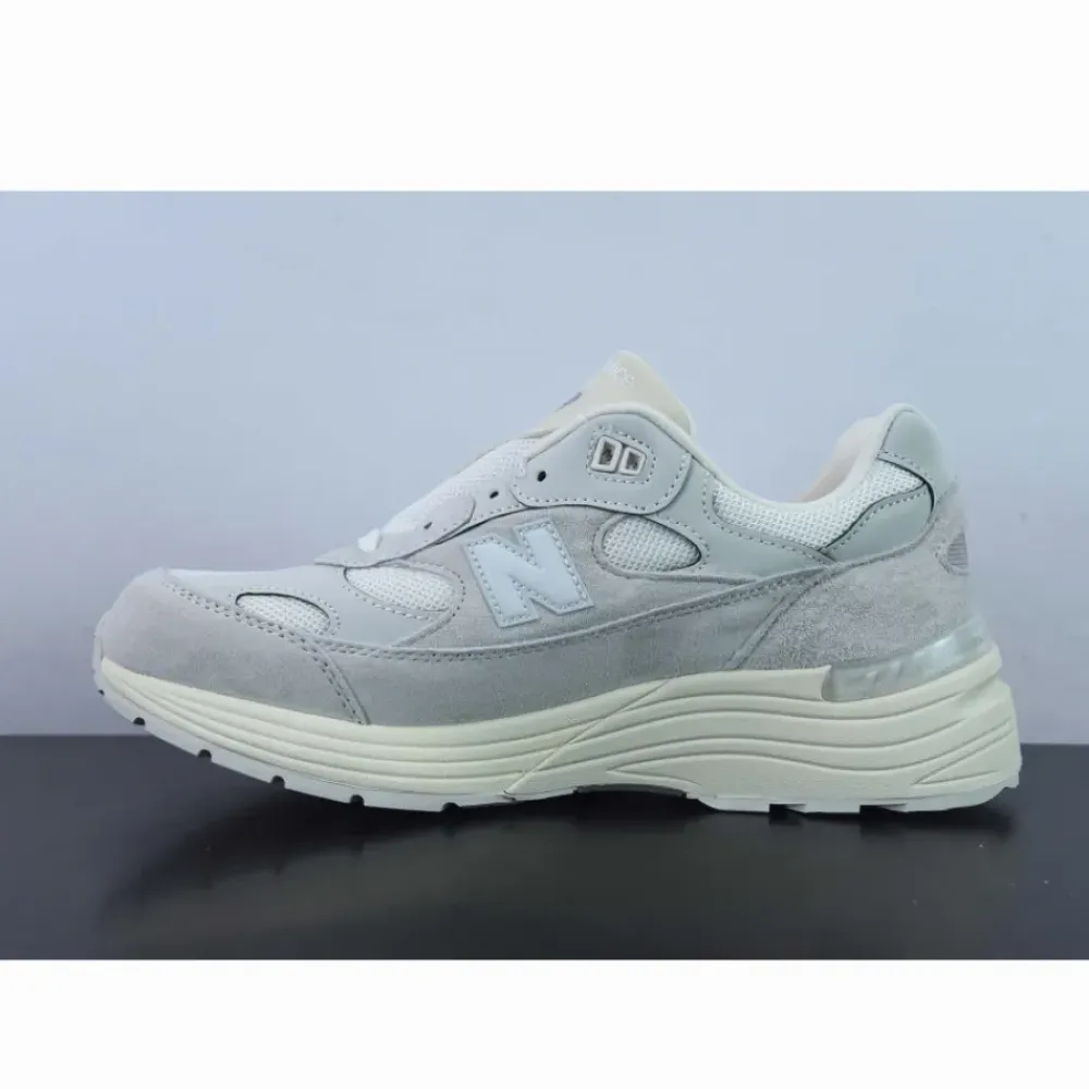 New Balance 992 White Silver  M992MD