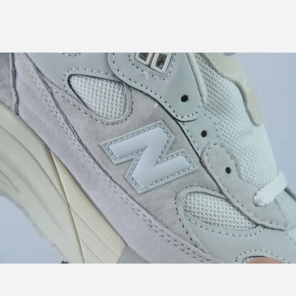 New Balance 992 White Silver  M992MD