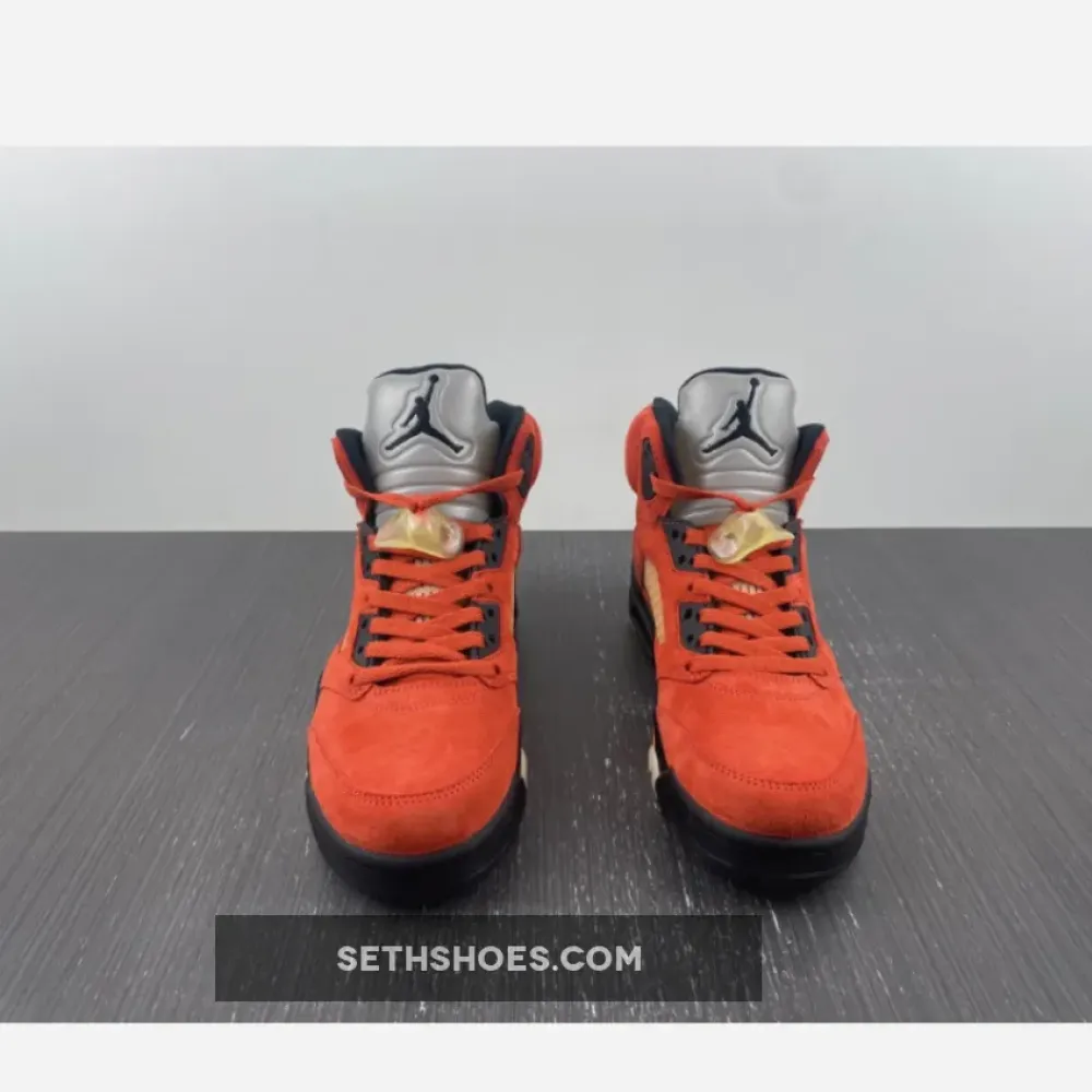Air Jordan 5 “Mars For Her“ Martian Sunrise/Black-Fire Red  DD9336-800