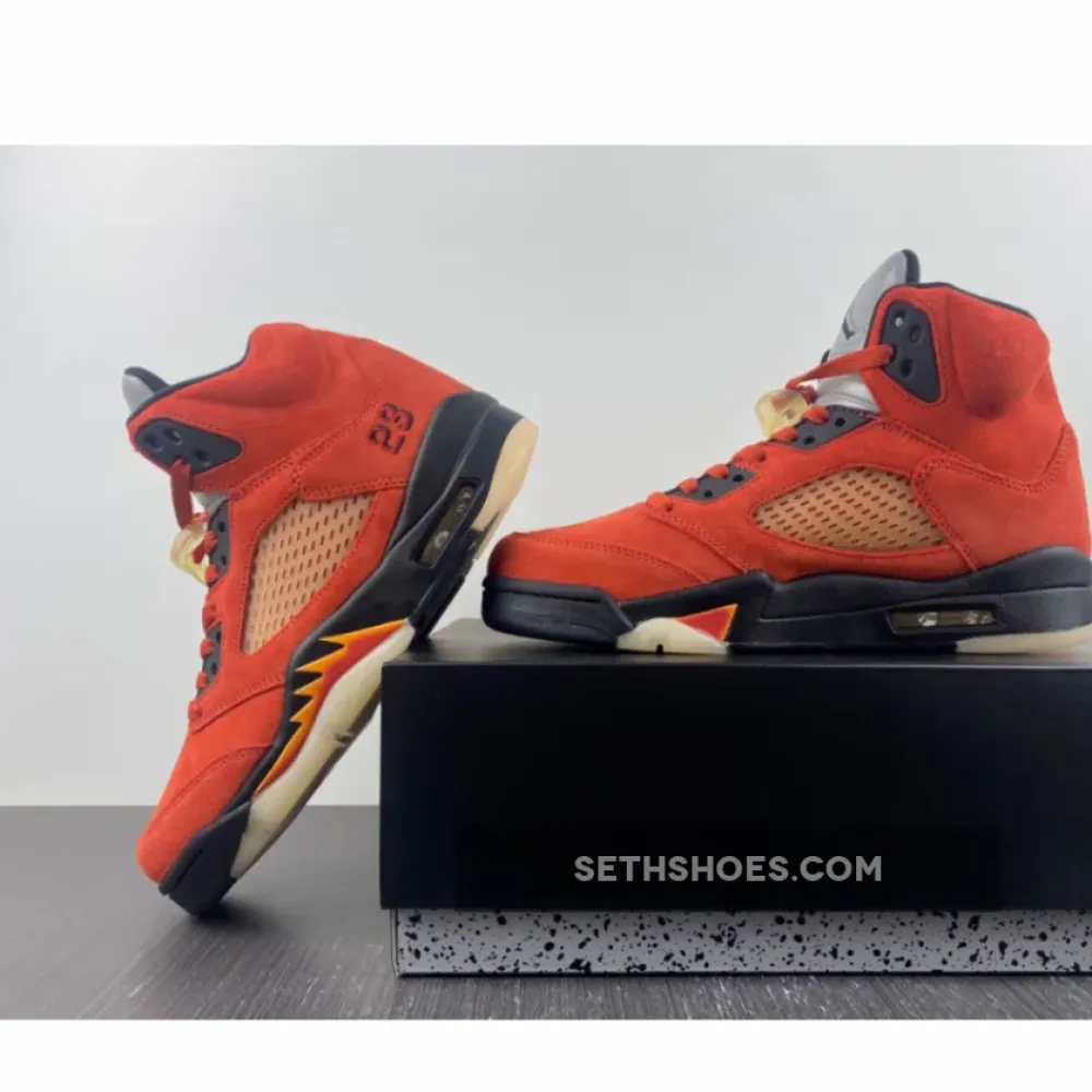 Air Jordan 5 “Mars For Her“ Martian Sunrise/Black-Fire Red  DD9336-800