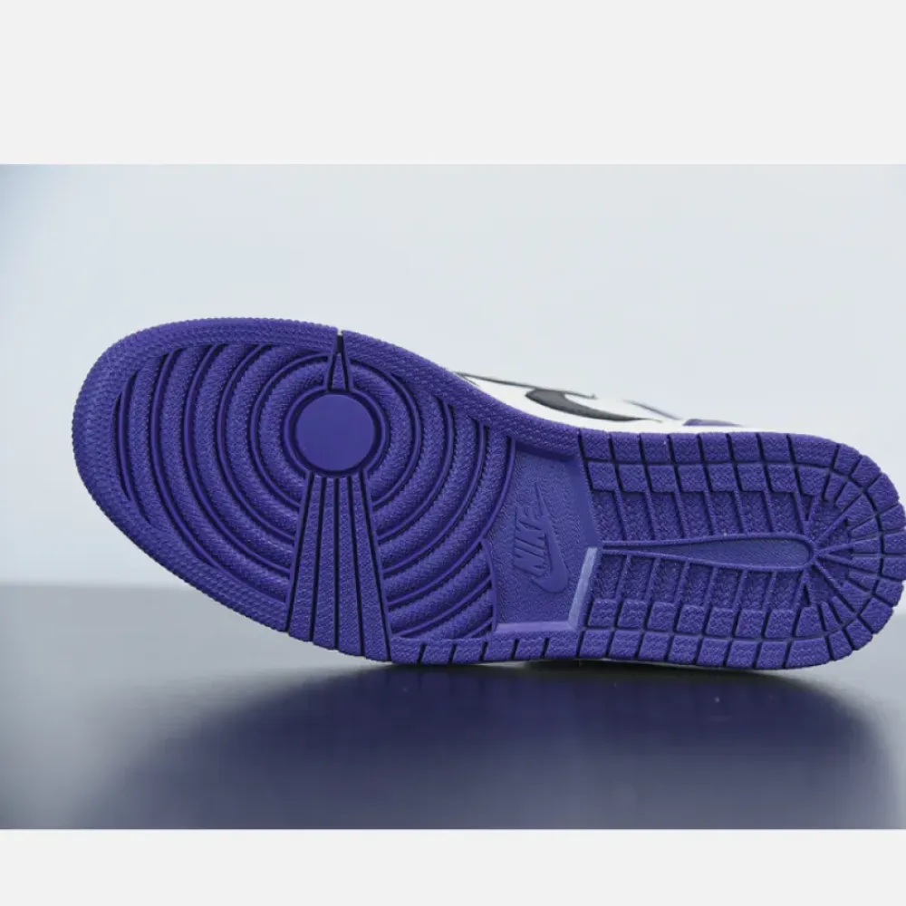 Air Jordan 1 Retro High OG Court Purple/Sail-Black  555088-501