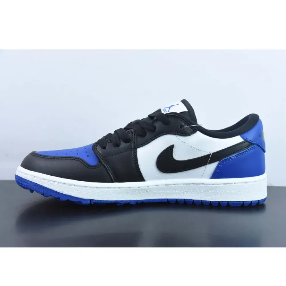 Air Jordan 1 Low Golf Royal Toe White/Black-Sport Royal  DD9315-102