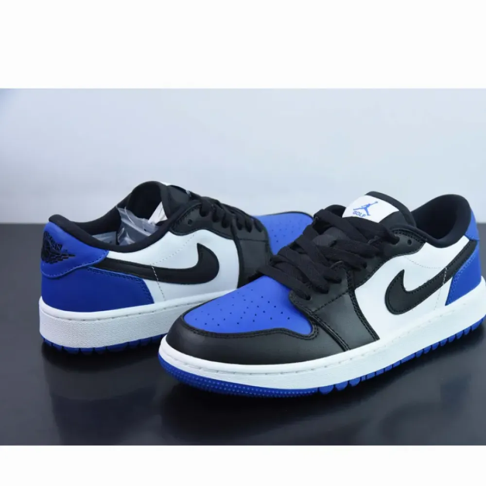 Air Jordan 1 Low Golf Royal Toe White/Black-Sport Royal  DD9315-102