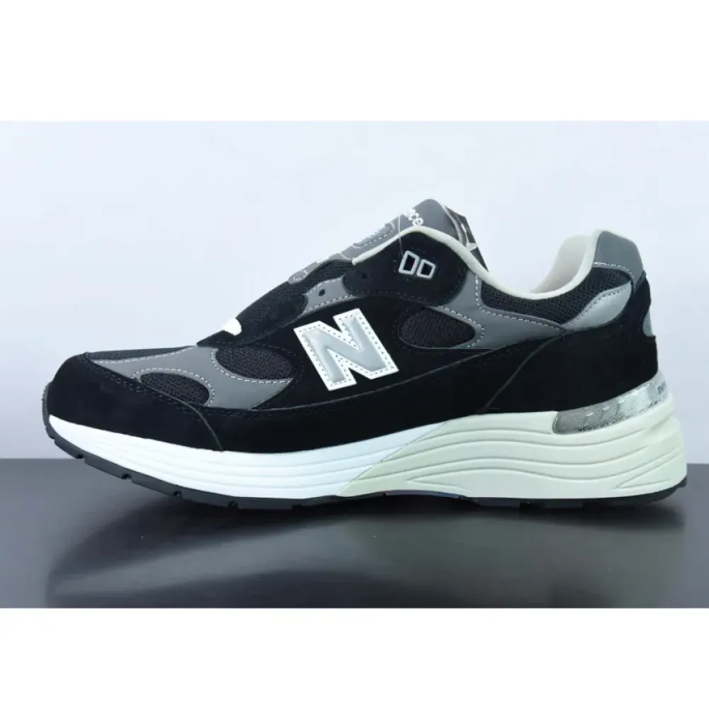 New Balance 992 Black Grey Suede  M992EB