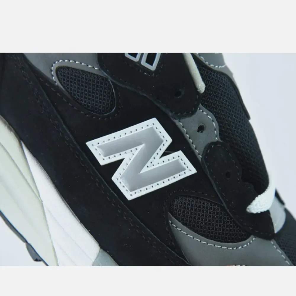 New Balance 992 Black Grey Suede  M992EB