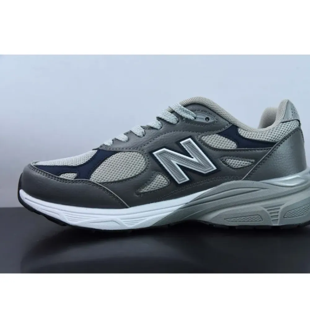 New Balance 990v3 Elephant Grey Navy  M990GJ3