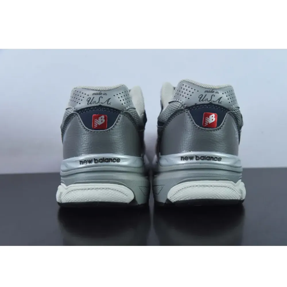 New Balance 990v3 Elephant Grey Navy  M990GJ3