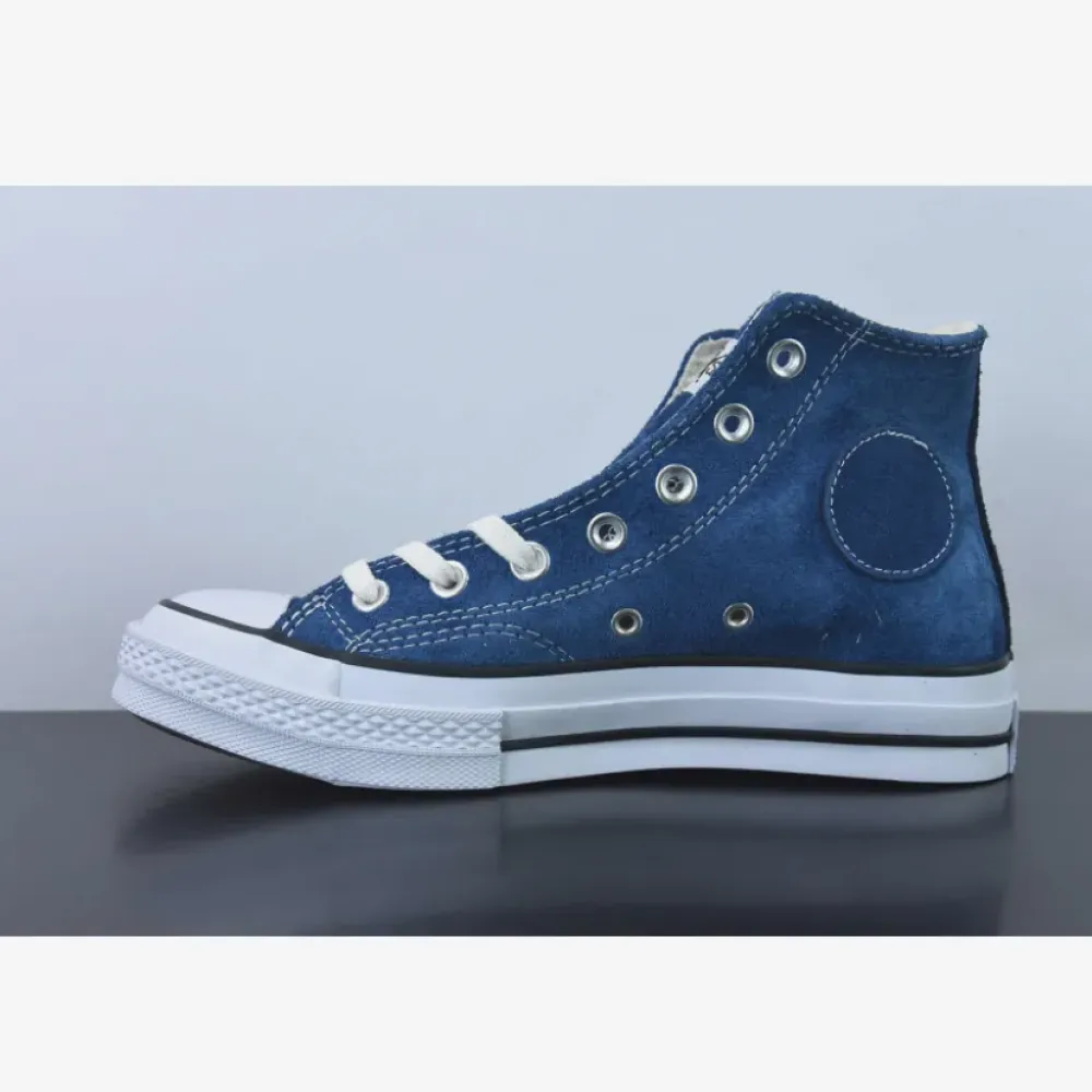 Stussy x Converse Chuck 70 “8-Ball” Sargasso Sea/White/Black  A03711C