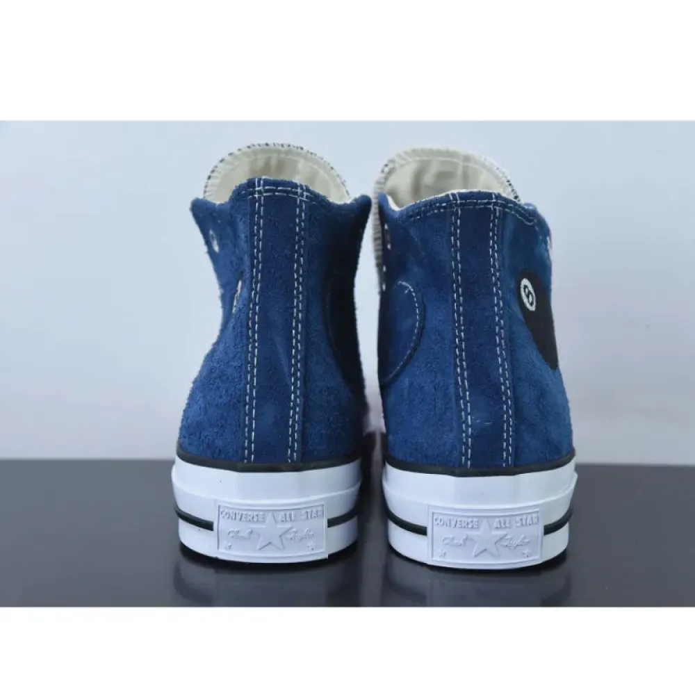 Stussy x Converse Chuck 70 “8-Ball” Sargasso Sea/White/Black  A03711C