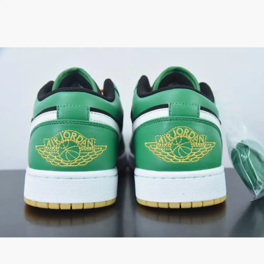 Air Jordan 1 Low Malachite/Fire Red-Black-Taxi-White  DQ8422-300