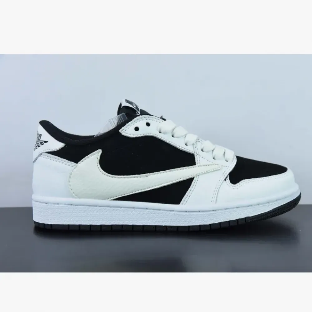 Travis Scott x Air Jordan 1 Low Sail Black