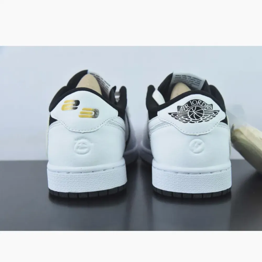 Travis Scott x Air Jordan 1 Low Sail Black