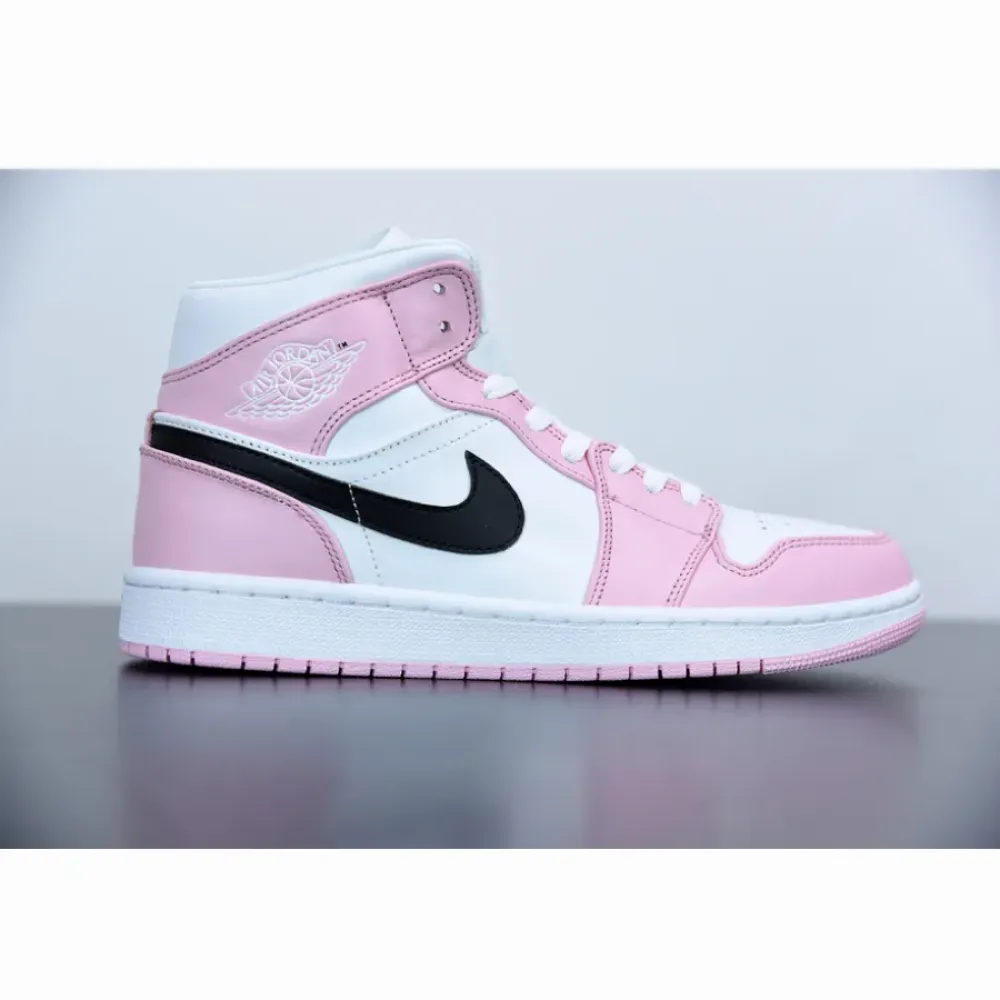 Air Jordan 1 Mid Barely Rose  BQ6472-500