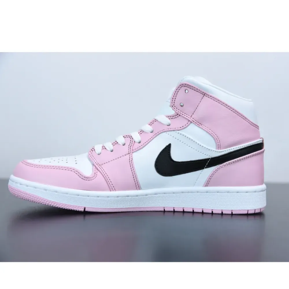 Air Jordan 1 Mid Barely Rose  BQ6472-500