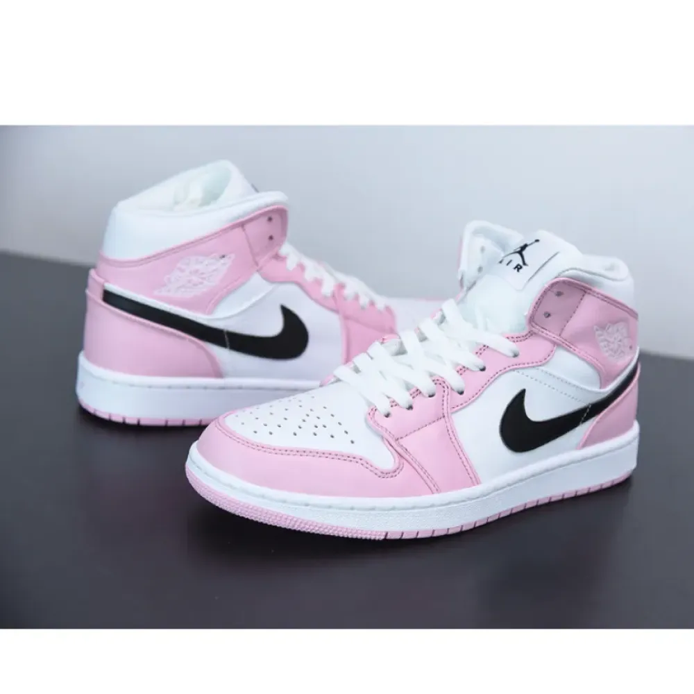 Air Jordan 1 Mid Barely Rose  BQ6472-500