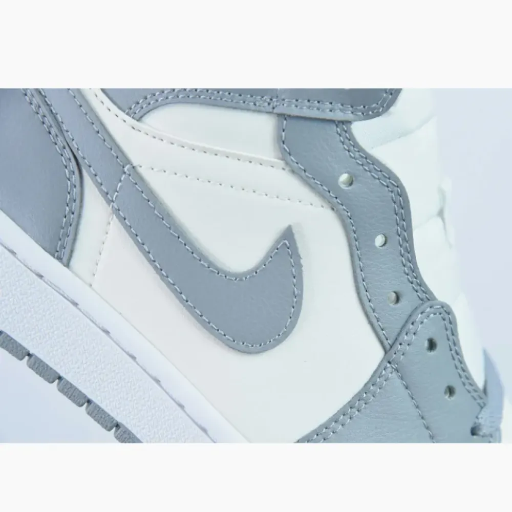Air Jordan 1 Mid Sail/Stealth-White  BQ6472-115