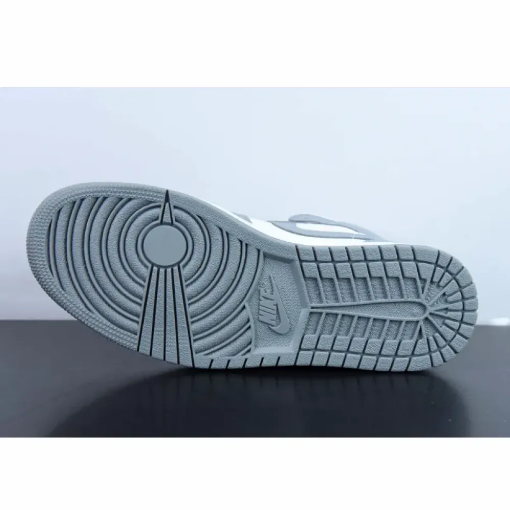 Air Jordan 1 Mid Sail/Stealth-White  BQ6472-115