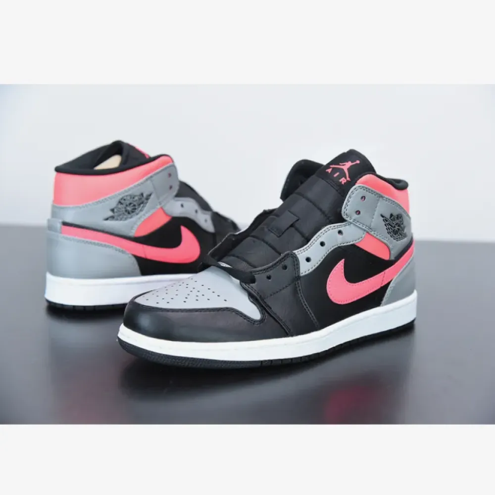 Air Jordan 1 Mid “Pink Shadow”  554724-059