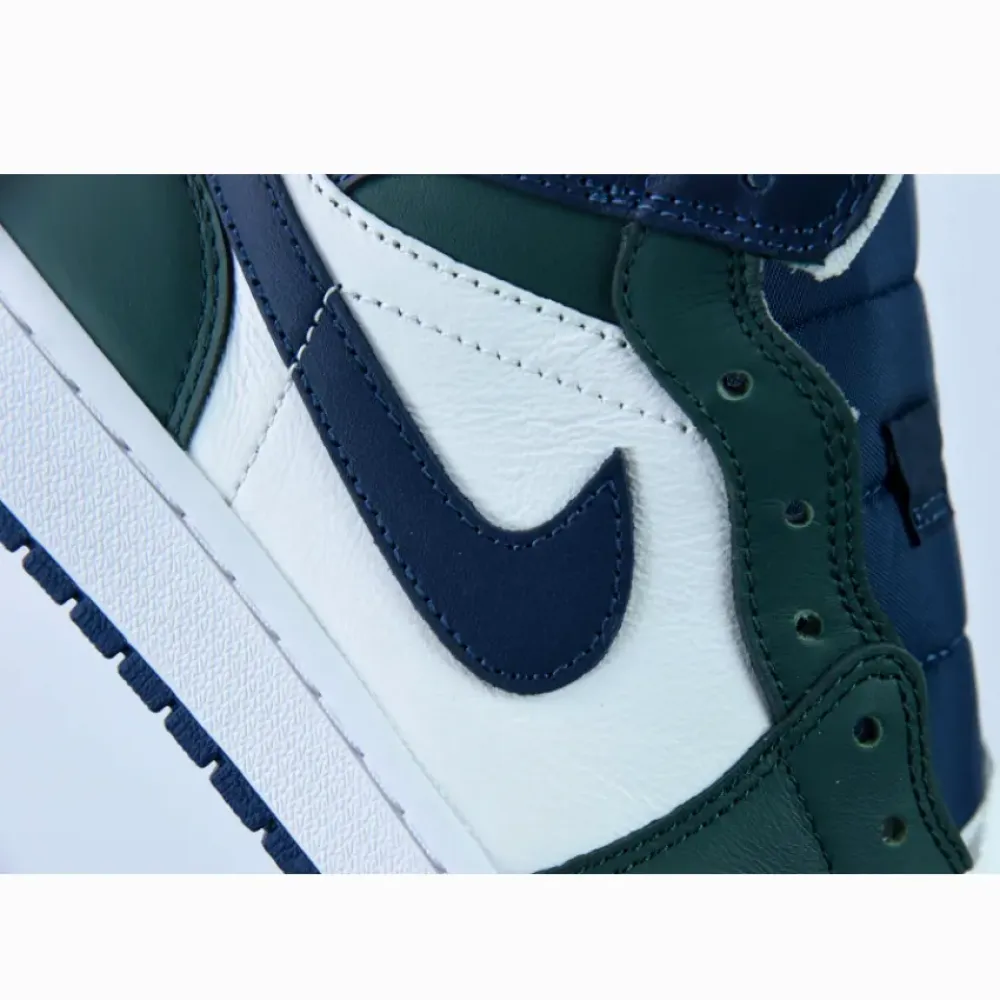 Air Jordan 1 Mid “Seahawks” White Green Navy  DZ5326-300