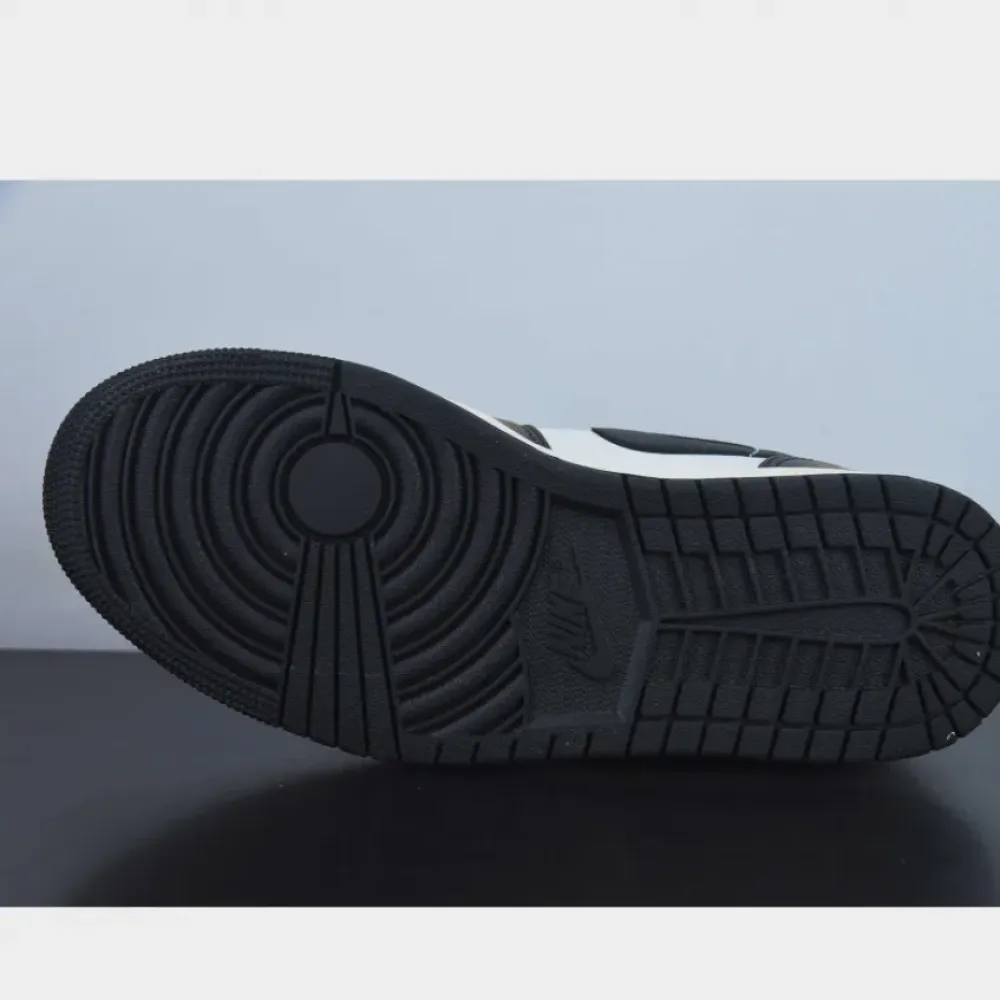 Air Jordan 1 Low “Wear Away” Black/White Onyx-White  DQ8422-001
