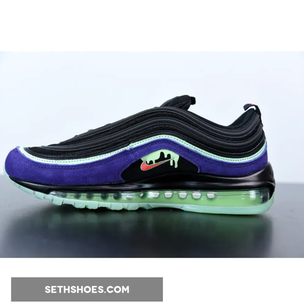 Nike Air Max 97 Slime Halloween Purple Black  DC1500-001