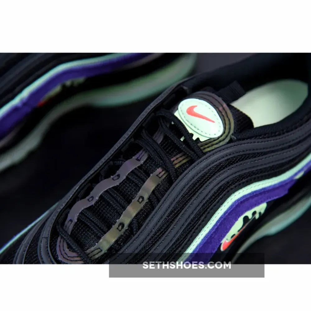 Nike Air Max 97 Slime Halloween Purple Black  DC1500-001