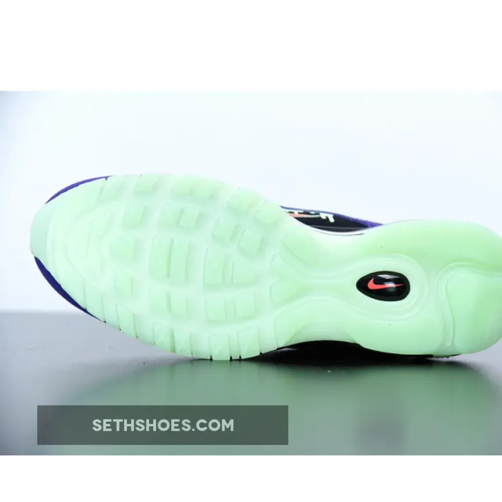 Nike Air Max 97 Slime Halloween Purple Black  DC1500-001