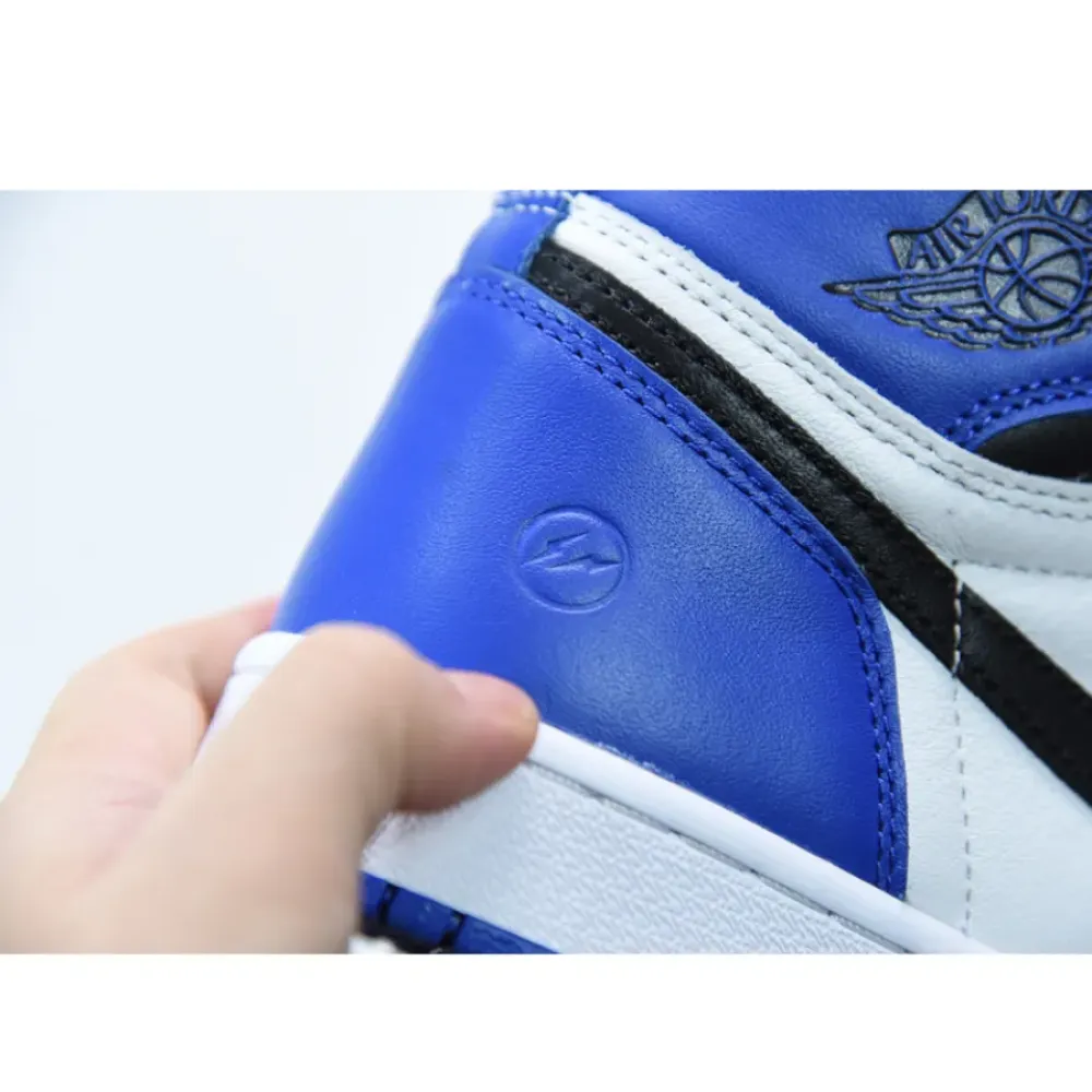 Fragment Design x Air Jordan 1 Retro High OG White/Sport Royal-Black 716371-040