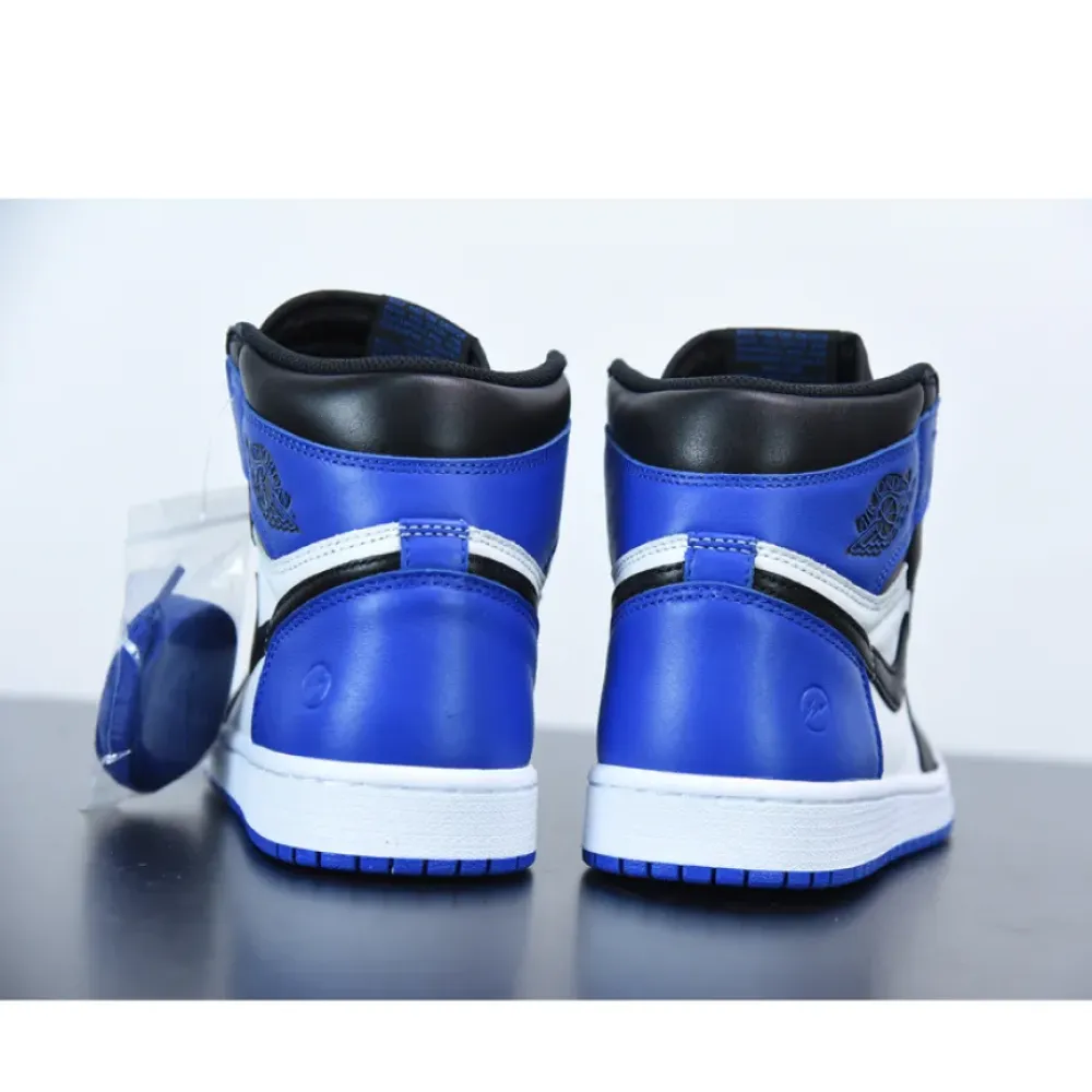 Fragment Design x Air Jordan 1 Retro High OG White/Sport Royal-Black 716371-040