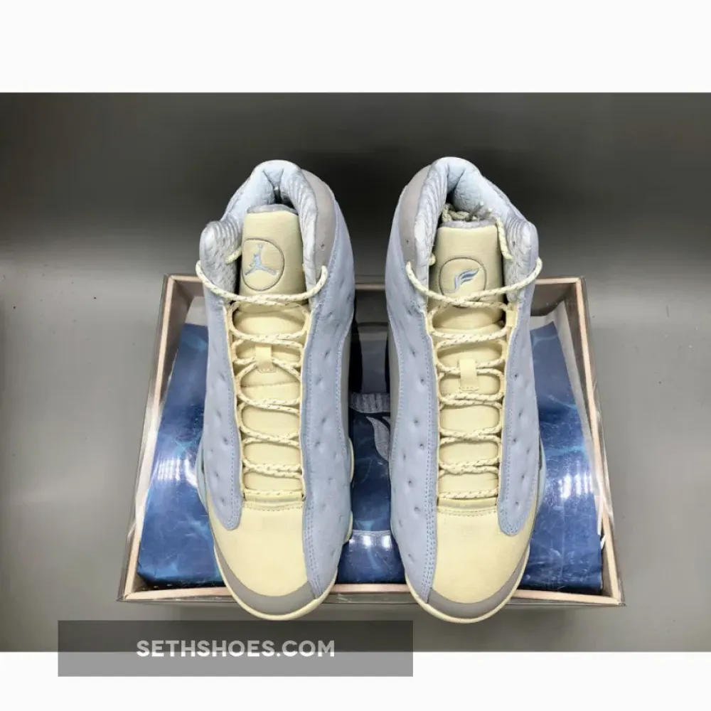 SoleFly x Air Jordan 13 University Blue/Sail-Cool Grey  DX5763-100