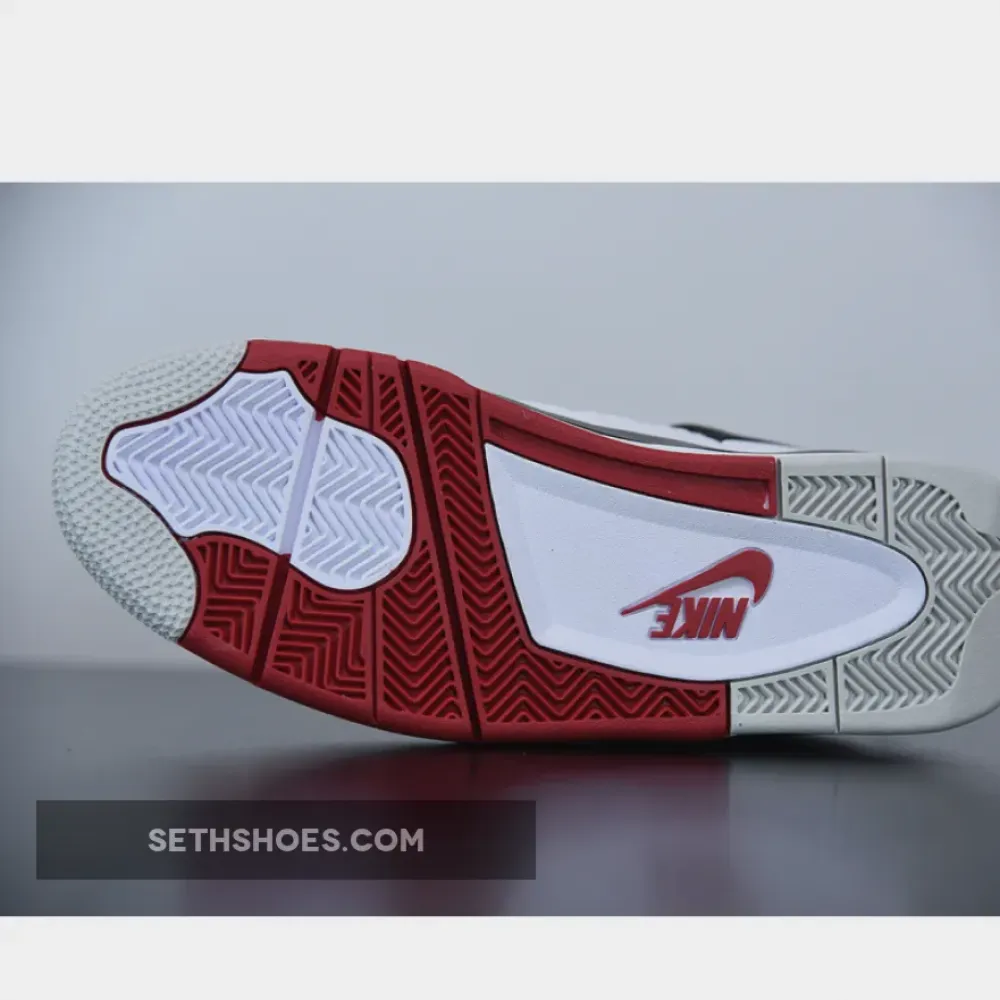 Air Jordan 4 Retro “Fire Red” White/Black-Tech Grey-Fire Red DC7770-160