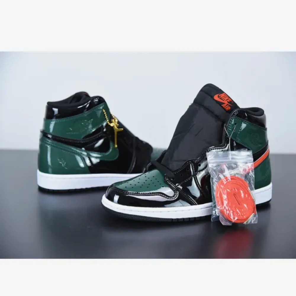 SoleFly x Air Jordan 1 Retro High OG Black/Team Orange-Fir AV3905-038