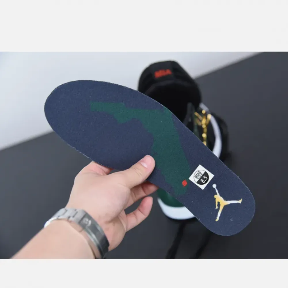 SoleFly x Air Jordan 1 Retro High OG Black/Team Orange-Fir AV3905-038