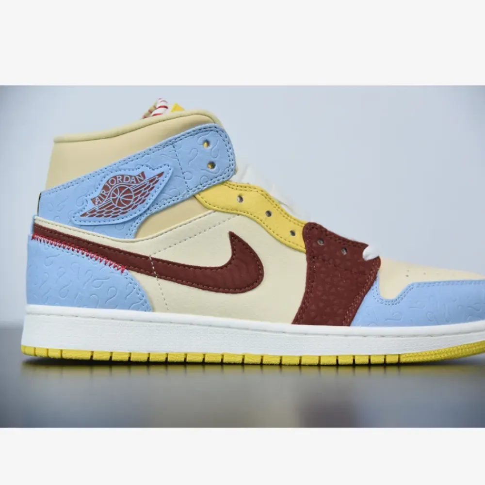 Maison Chateau x Air Jordan 1 Mid “Fearless”  CU2803-200