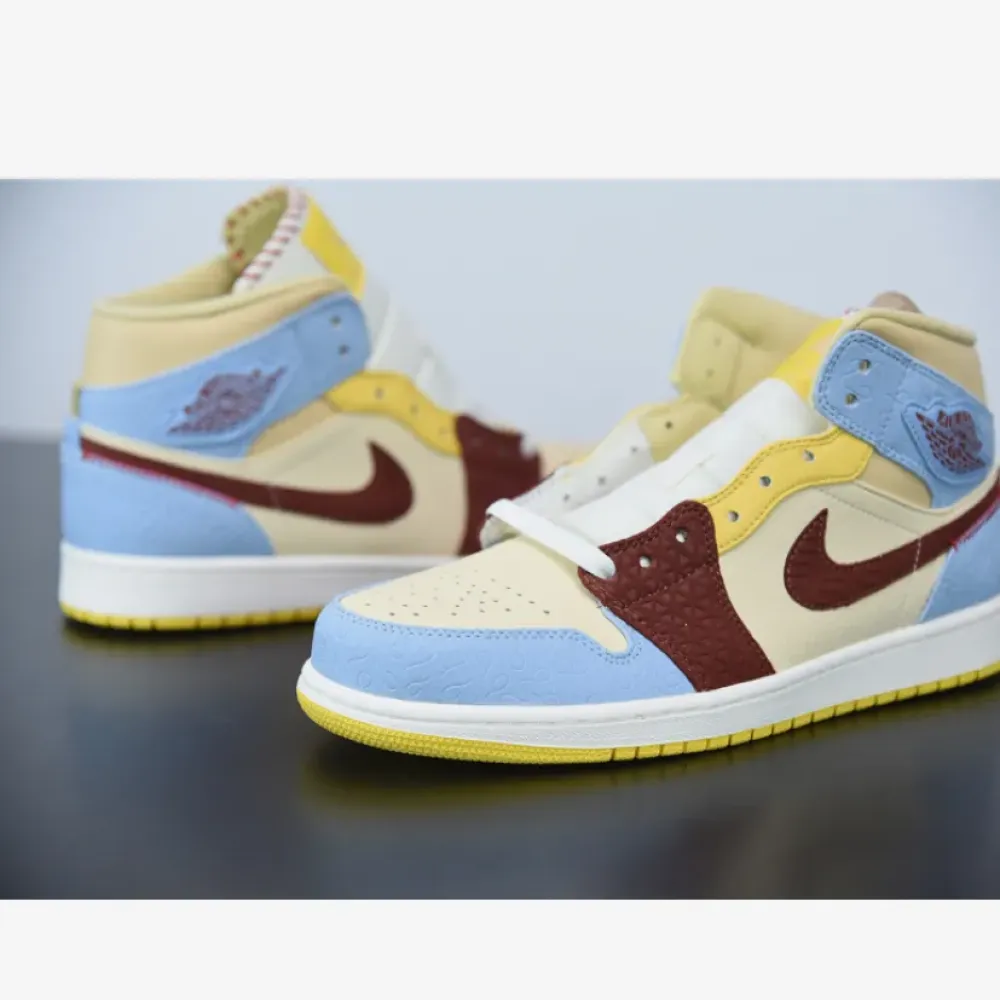 Maison Chateau x Air Jordan 1 Mid “Fearless”  CU2803-200