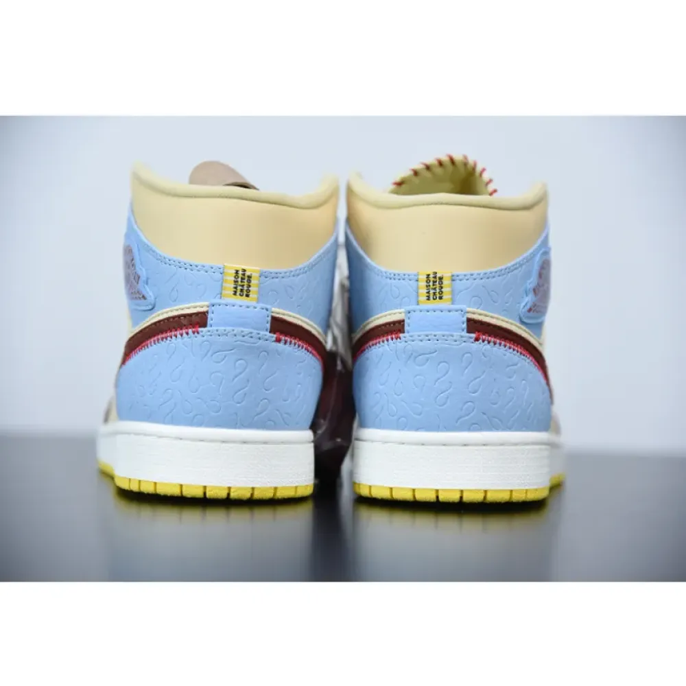 Maison Chateau x Air Jordan 1 Mid “Fearless”  CU2803-200