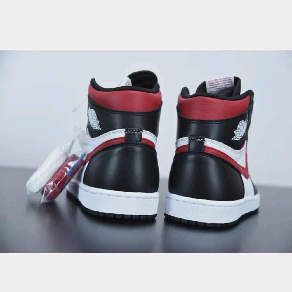 Air Jordan 1 Retro High OG Black/White-Sail-Gym Red 555088-061