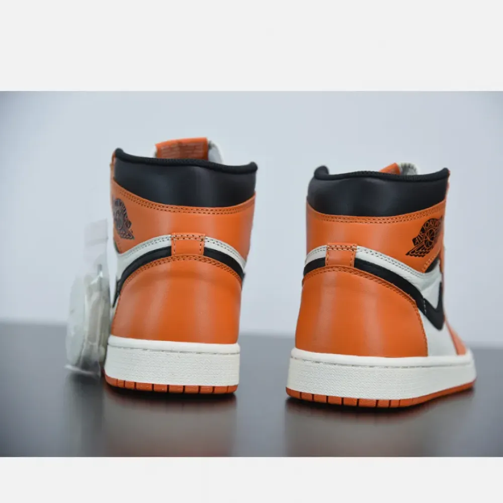 Air Jordan 1 Retro High OG “Reverse Shattered Backboard” Sail/Starfish-Black 555088-113