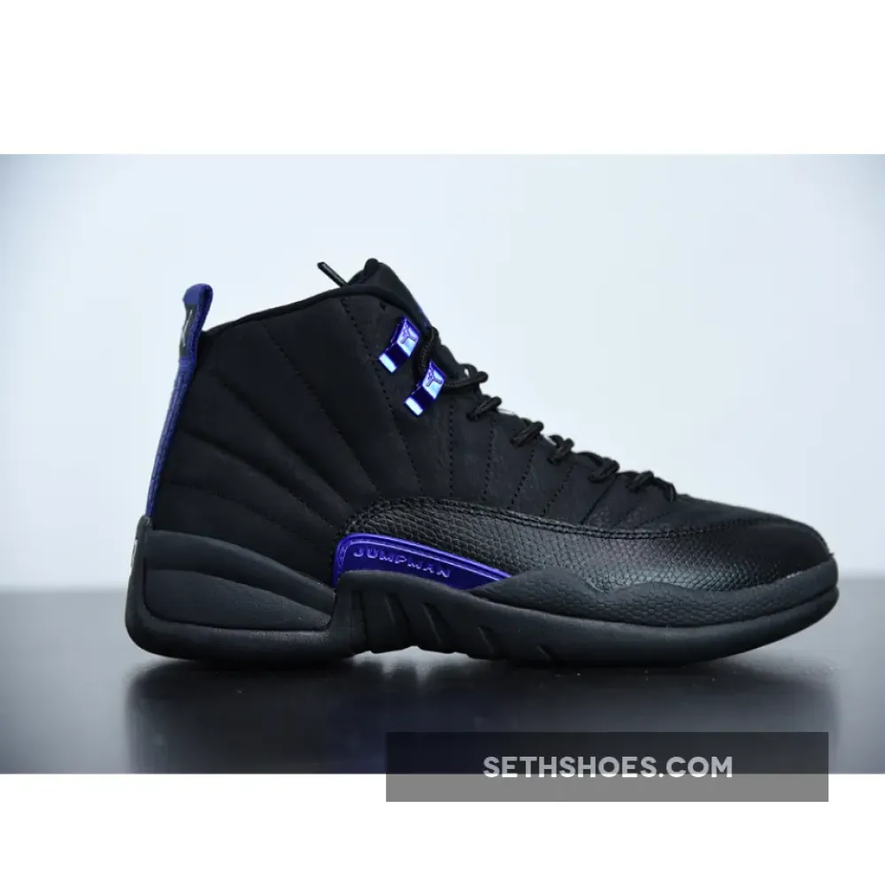 Air Jordan 12 Retro Black Dark Concord  CT8013-005