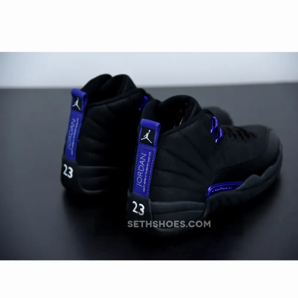 Air Jordan 12 Retro Black Dark Concord  CT8013-005