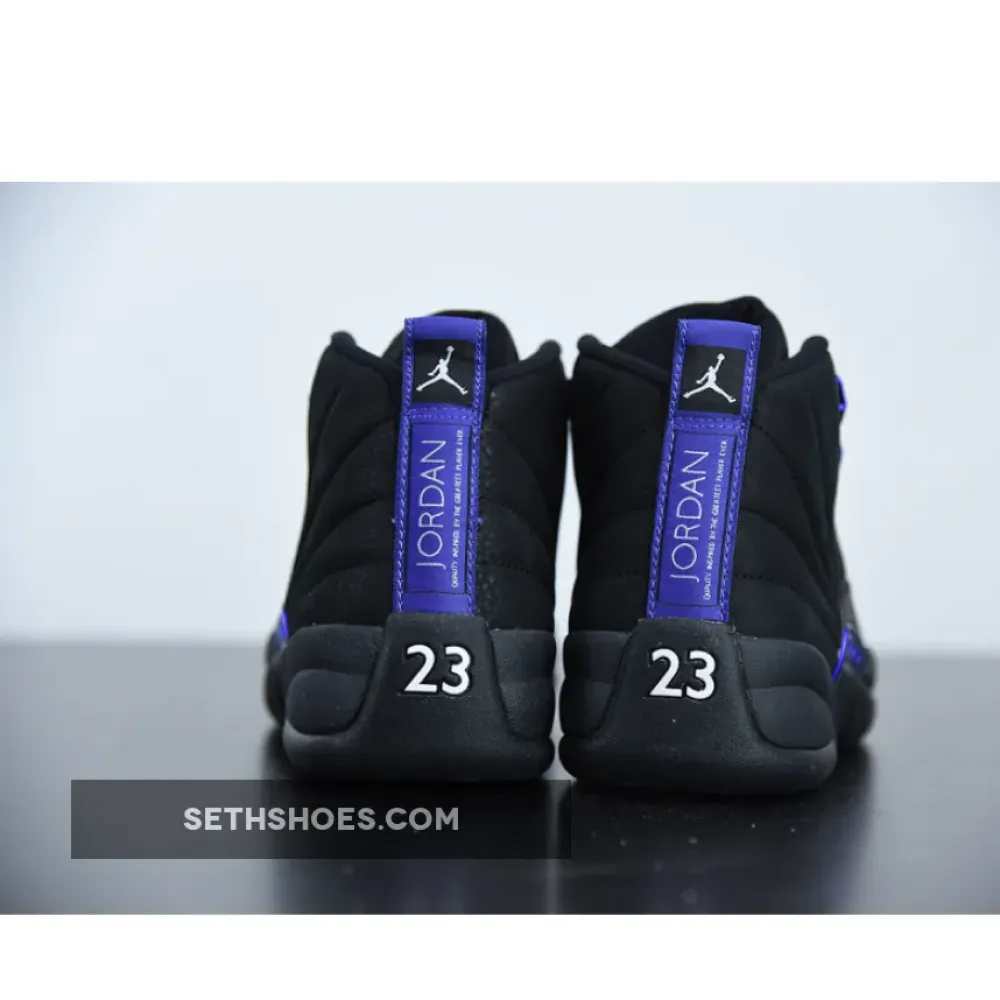 Air Jordan 12 Retro Black Dark Concord  CT8013-005