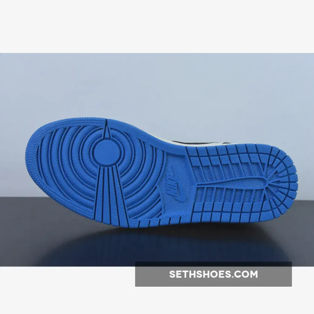 Air Jordan 1 Low ‘UNC Grey’ White/University Blue-Grey-Sail  DZ5376-469