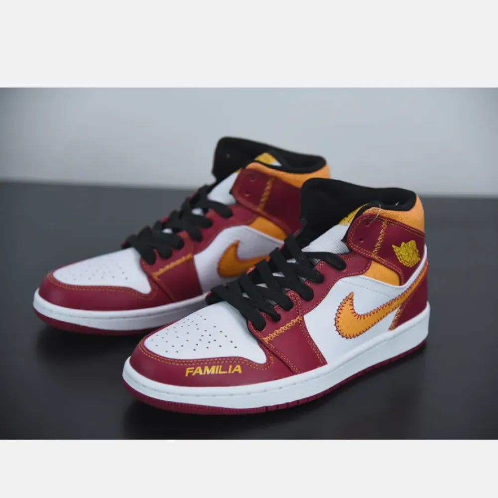 Air Jordan 1 Mid Day of the Dead  DC0350-100