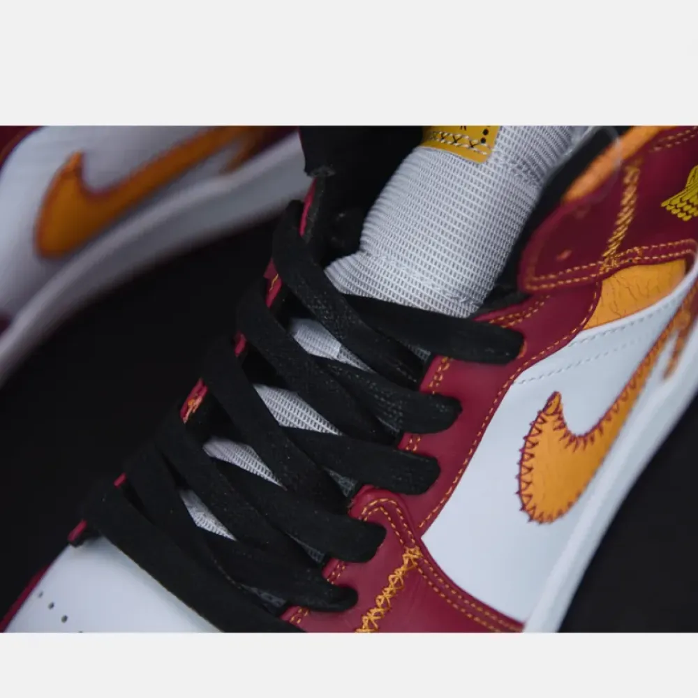 Air Jordan 1 Mid Day of the Dead  DC0350-100