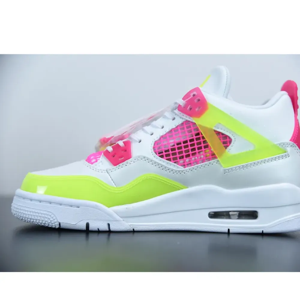 Air Jordan 4 GS Lemon Venom Pink Blast  CV7808-100