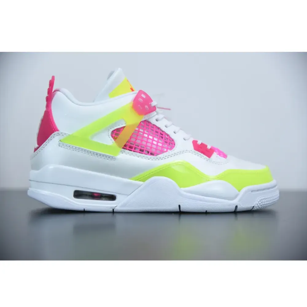 Air Jordan 4 GS Lemon Venom Pink Blast  CV7808-100