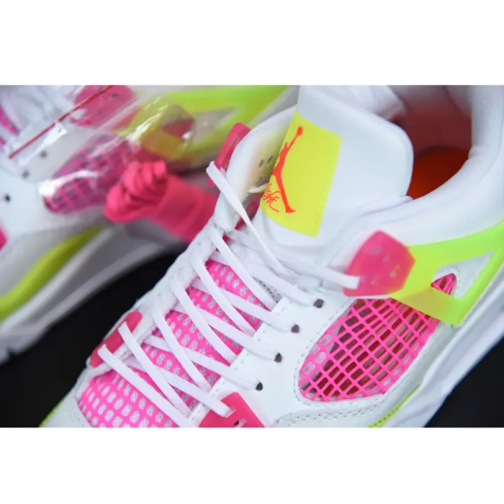 Air Jordan 4 GS Lemon Venom Pink Blast  CV7808-100